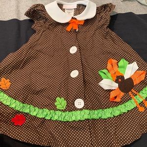 Girls Thanksgiving Dress